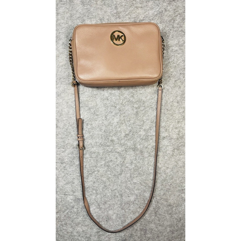 Michael Kors Handbag Purse Bag Fulton 32S8CFTC3L Crossbody Luggage